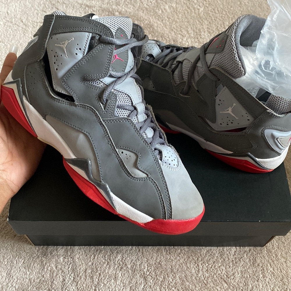 Jordan True Flights -Pink/Gray